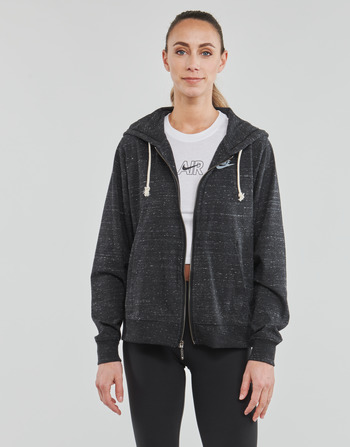 Vêtements Femme Sweats Nike Full-Zip Hoodie BLACK/WHITE