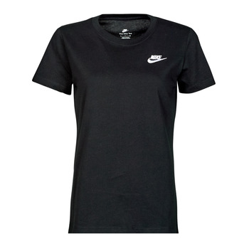 Vêtements Femme T-shirts manches courtes Nike Club T-Shirt BLACK/WHITE
