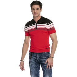 Vêtements Homme Polos manches courtes Cipo And Baxx T-Shirt  pour Homme - CT654 - Rouge - XXL Rouge