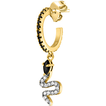 Montres & Bijoux Femme Boucles d'oreilles Agatha Ruiz de la Prada Piercing  créole pampille serpent Jaune