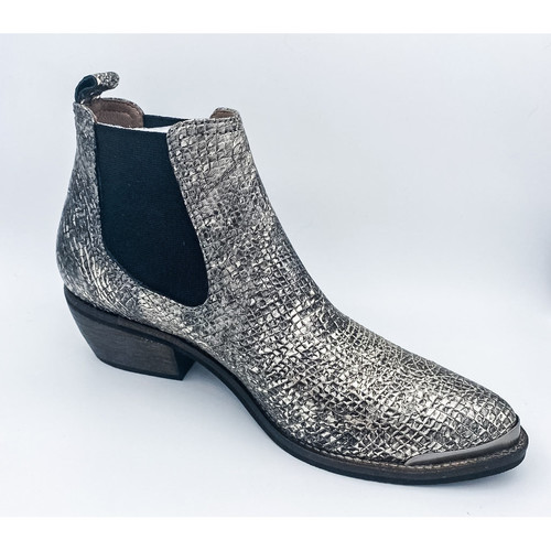 Chaussures Femme Bottines Minka Plat : 0 cm - Minka Argenté