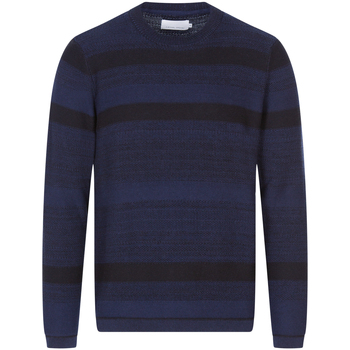 Vêtements Homme Pulls Casual Friday Pull coton col rond Bleu marine
