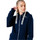Vêtements Femme Vestes de survêtement Justhype Ltd Drawstring Zip Hoodie Bleu