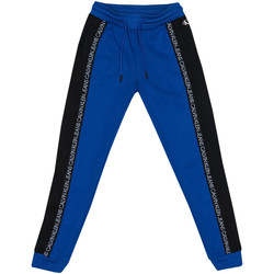 Vêtements Garçon Pantalons de survêtement Calvin Klein Jeans Pantalon jogging Color Block bleu