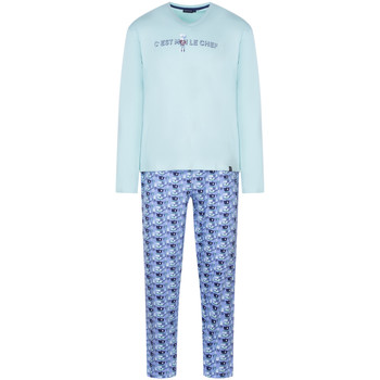 Vêtements Homme Pyjamas / Chemises de nuit Arthur Pyjama coton Bleu