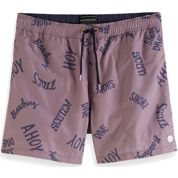 Vêtements Homme Maillots / Shorts de bain Scotch & Soda Trunks / Swim shorts Rouge