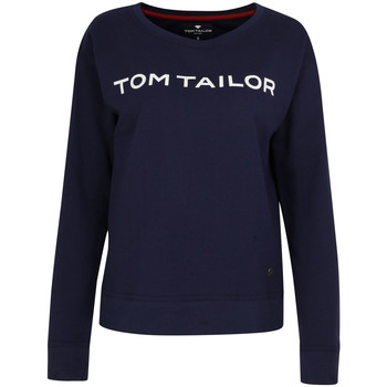 Vêtements Femme Sweats Tom Tailor Short-sleeved t-shirts Bleu