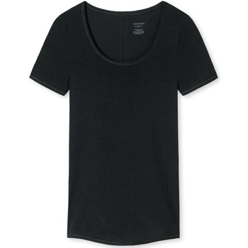 Vêtements Femme Débardeurs / T-shirts sans manche Schiesser Tops / Sleeveless T-shirts noir