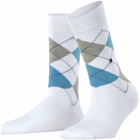 Accessoires Femme Chaussettes Burlington Socks Multicolour blanc/bleu
