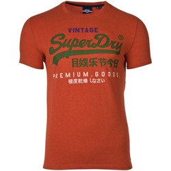Vêtements Homme T-shirts manches courtes Superdry Short-sleeved t-shirts Orange