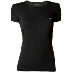 Vêtements Femme T-shirts manches courtes Emporio Armani Short-sleeved t-shirts Noir