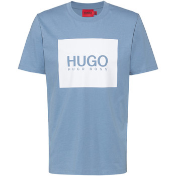Vêtements Homme T-shirts manches courtes BOSS Short-sleeved t-shirts bleu moyen