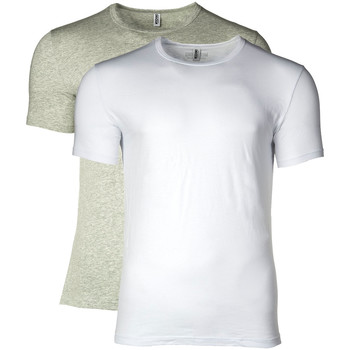 Vêtements Homme T-shirts manches courtes Moschino Short-sleeved t-shirts blanc/gris