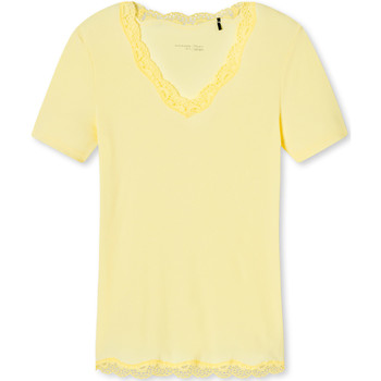 Vêtements Femme T-shirts manches courtes Schiesser Tops / Sleeveless T-shirts jaune