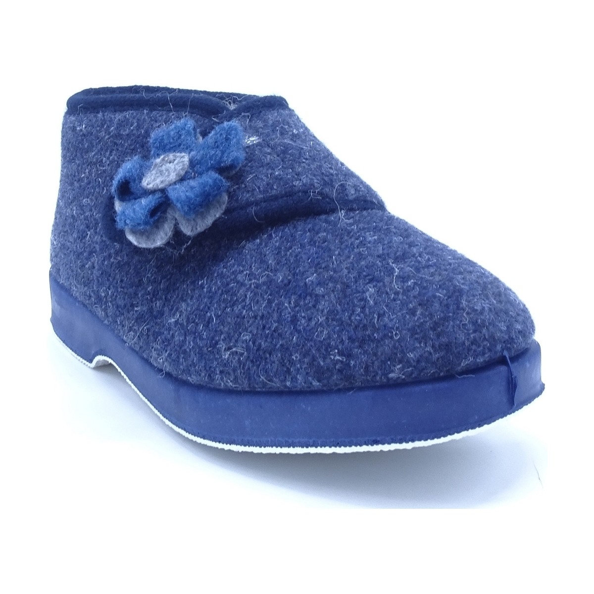 Chaussures Femme Chaussons Maison De Lespadrille 7644 Bleu