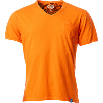 Vêtements Homme Sporty & Rich Health is Wealth T-Shirt Schwarz Panareha MOJITO Orange