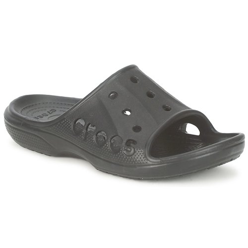Chaussures Tongs Crocs BAYA SUMMER SLIDE BLACK
