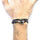 Montres & Bijoux Homme Bracelets Anchor & Crew Bracelet Ancre Union Argent Et Cuir Plat Noir