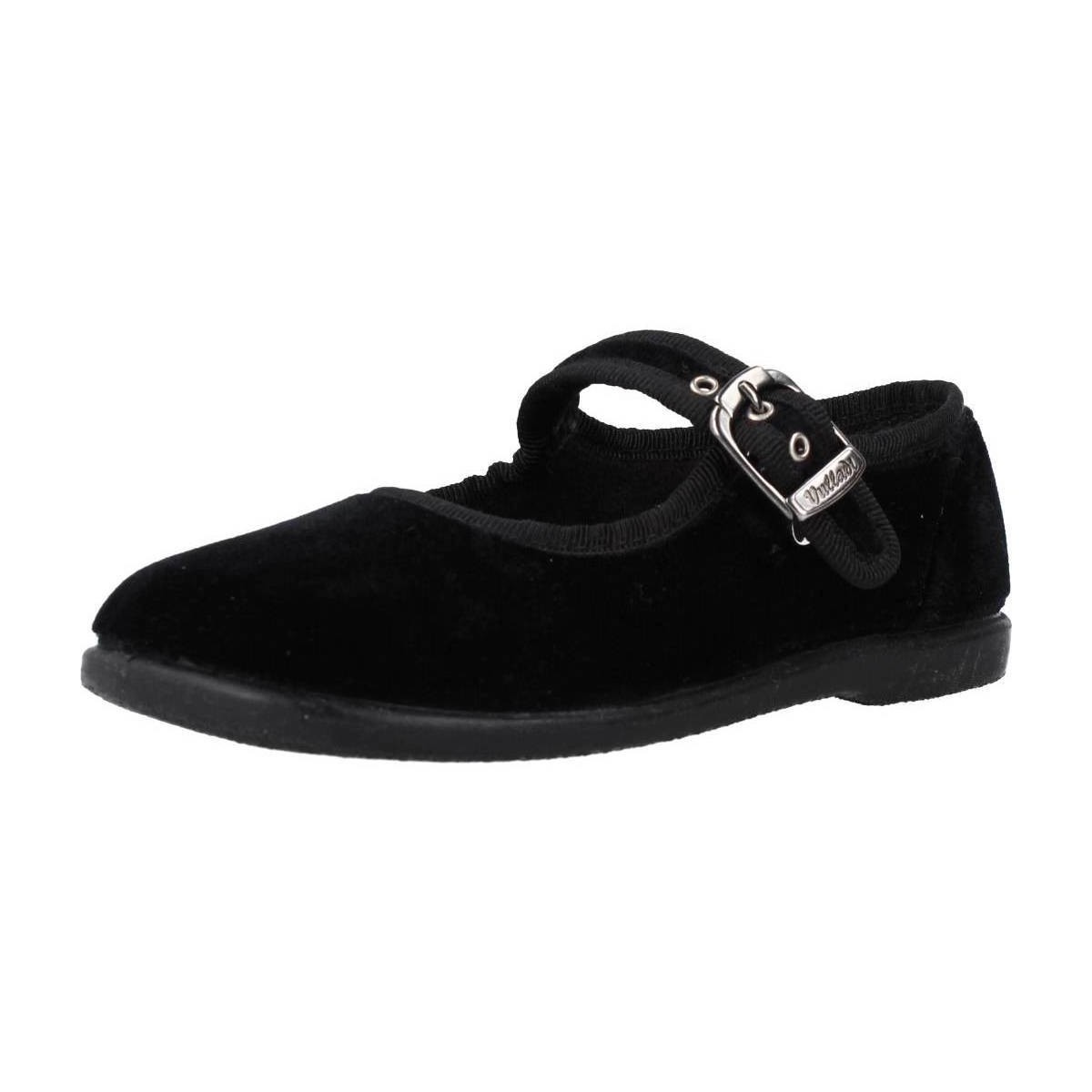 Chaussures Fille Derbies & Richelieu Vulladi 34601 Noir