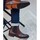 Chaussures Homme Richelieu Finsbury Shoes Bottines cuir CHELSEA Marron