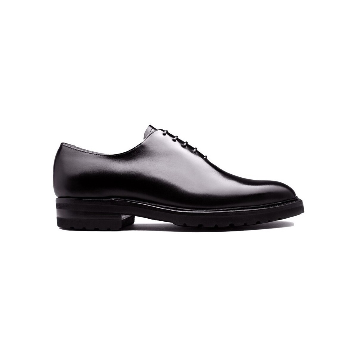 Chaussures Homme Richelieu Finsbury Shoes Richelieu cuir SHELBY Noir