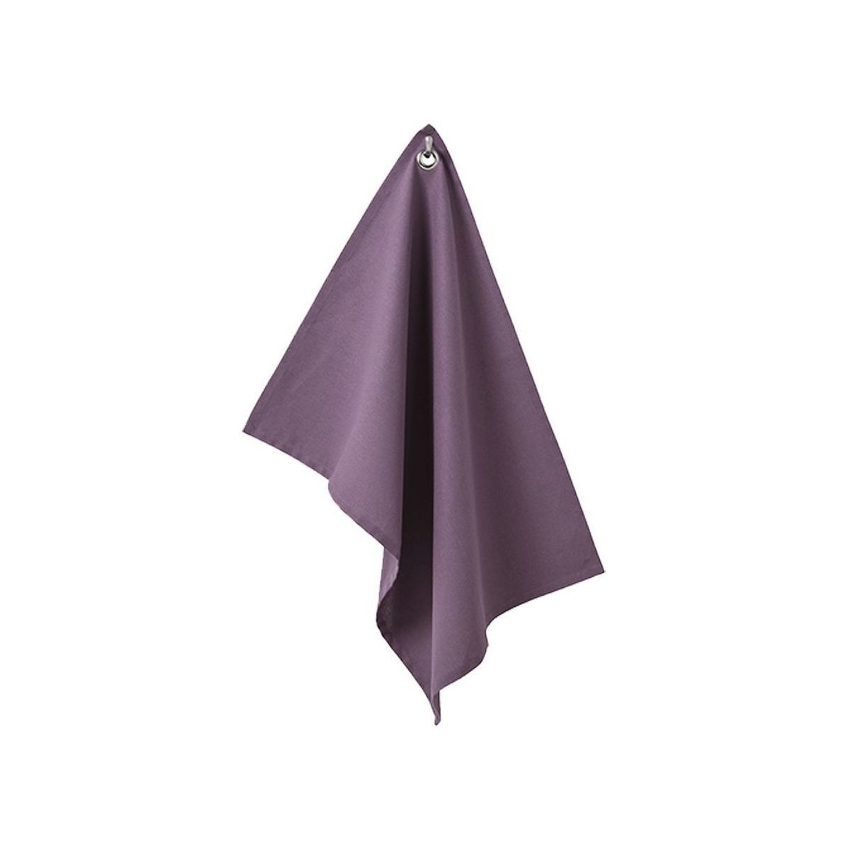 Maison & Déco Torchons Lefebvre-Textile Essuie mains en coton couleur Figue 50 x 70 cm Violet