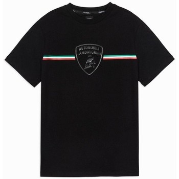 Vêtements Homme T-shirts manches courtes Lamborghini MAGLIETTE Noir
