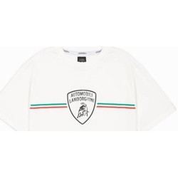 Vêtements Homme T-shirts manches courtes Lamborghini MAGLIETTE Blanc
