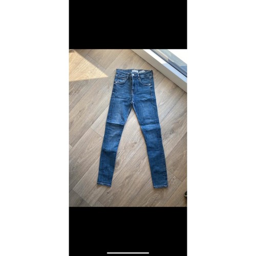 Zara Jean Bleu Zara Bleu - Vêtements Jeans skinny Femme 7,00 €