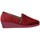 Chaussures Femme Chaussons Doctor Cutillas 4655 Mujer Burdeos Rouge