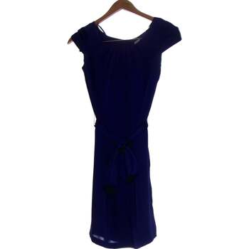 robe courte h&m  robe courte  34 - t0 - xs bleu 