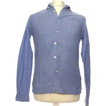 Vêtements Homme Chemises manches longues Asos Chemise Manches Longues  34 - T0 - Xs Bleu