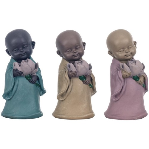 Maison & Déco Statuettes et figurines Signes Grimalt Figure Buda 3 Unités Multicolore