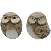 Combinaisons / Salopettes Statuettes et figurines Signes Grimalt Figure Owl 2 Unités Marron