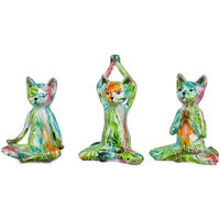Maison & Déco Statuettes et figurines Signes Grimalt Figure Cat 3 Undiades Verde