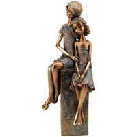Maison & Déco Statuettes et figurines Signes Grimalt Figure Couple Assis Dorado