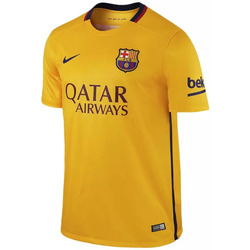 Vêtements retro T-shirts & Polos Nike FC Barcelona Away Replica 2015/2016 Jaune