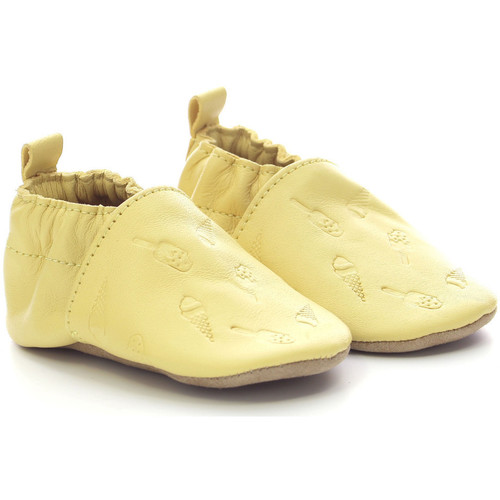 Chaussures Fille Chaussons bébés Robeez Calvin Klein Jea Jaune