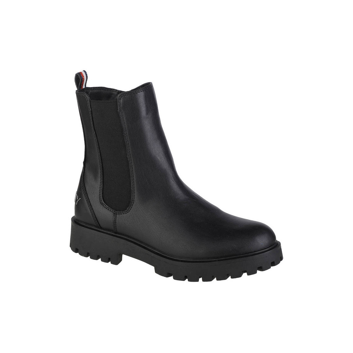 Chaussures Fille Boots Tommy Hilfiger Chelsea Boot Noir