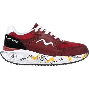 Chaussures Femme Baskets mode Mbt CHAUSSURES CASUAL HOMME SOHO 1996 Rouge