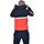Vêtements Homme Sweats Freegun Sweat homme à capuche avec zip Collection Racing Rouge