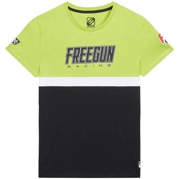 Vêtements Homme T-shirts manches courtes Freegun T-shirt homme Collection Racing Vert