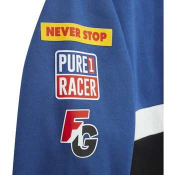 Freegun Sweat garçon à capuche avec zip Collection Racing Bleu