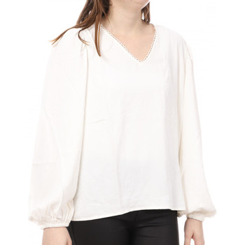 Vêtements Femme yporqué dinosaur-print cotton T-shirt JDY 15241282 Blanc cassé