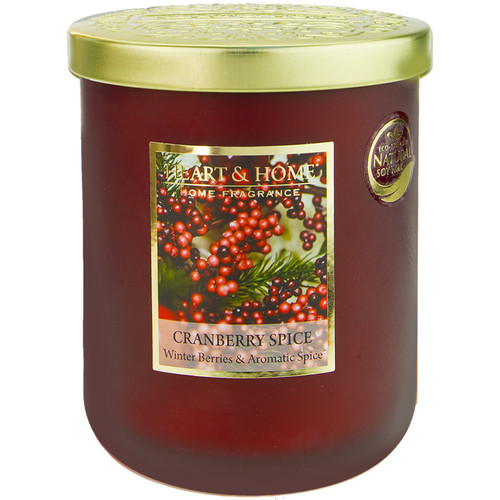 Kontiki Grande bougie heart and home épices et cranberry Rouge - Maison &  Déco Bougies / diffuseurs 30,15 €
