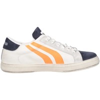 Chaussures Homme Baskets basses Mecap 101 Basket homme Fluo orange blanc bleu 101-043 Multicolore