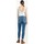 Vêtements Femme Jeans Le Temps des Cerises Nin pulp slim taille haute 7/8ème jeans destroy vintage bleu Bleu