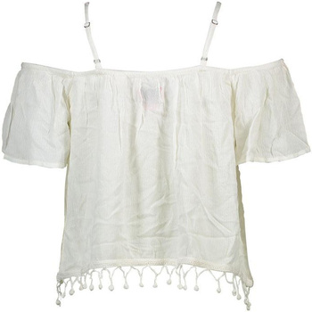 Tops & Blouses Superdry G60010AO Blanc - Vêtements Blouses Femme 46 