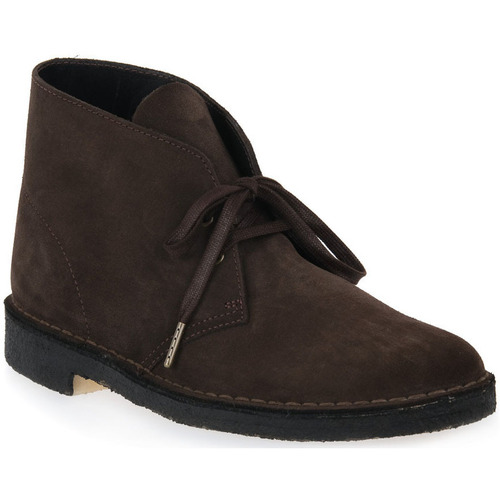 Clarks DESERT BOOT BROWN Marrone - Chaussures Boot