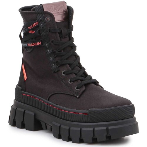 Boots Palladium Revolt Boot 97241-010-M czarny - Chaussures Boot Femme 131 